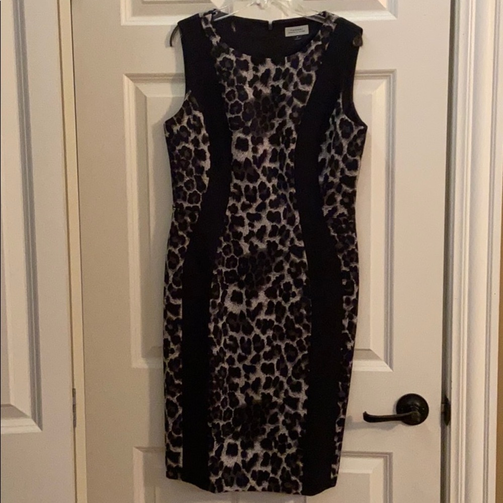 Tahari black dress